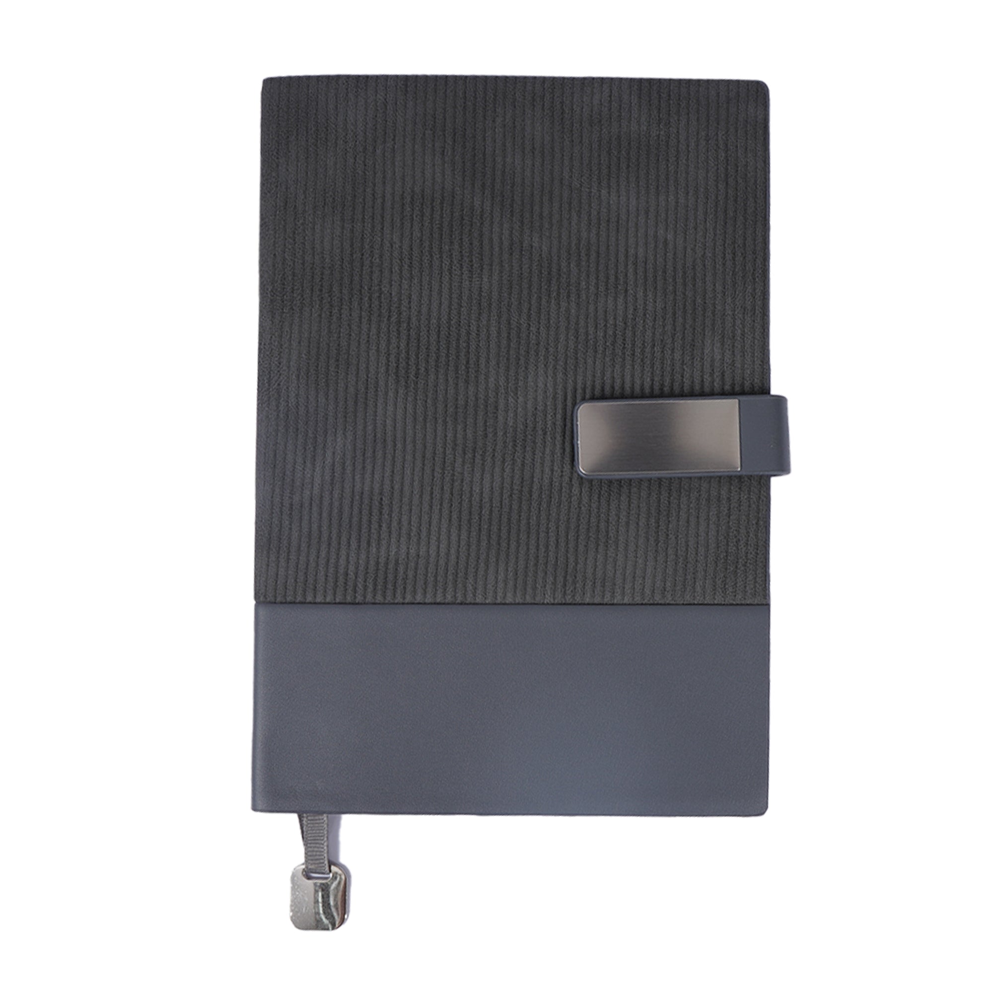 Premium Leatherette Notebook with Metal Closure | Planfix
