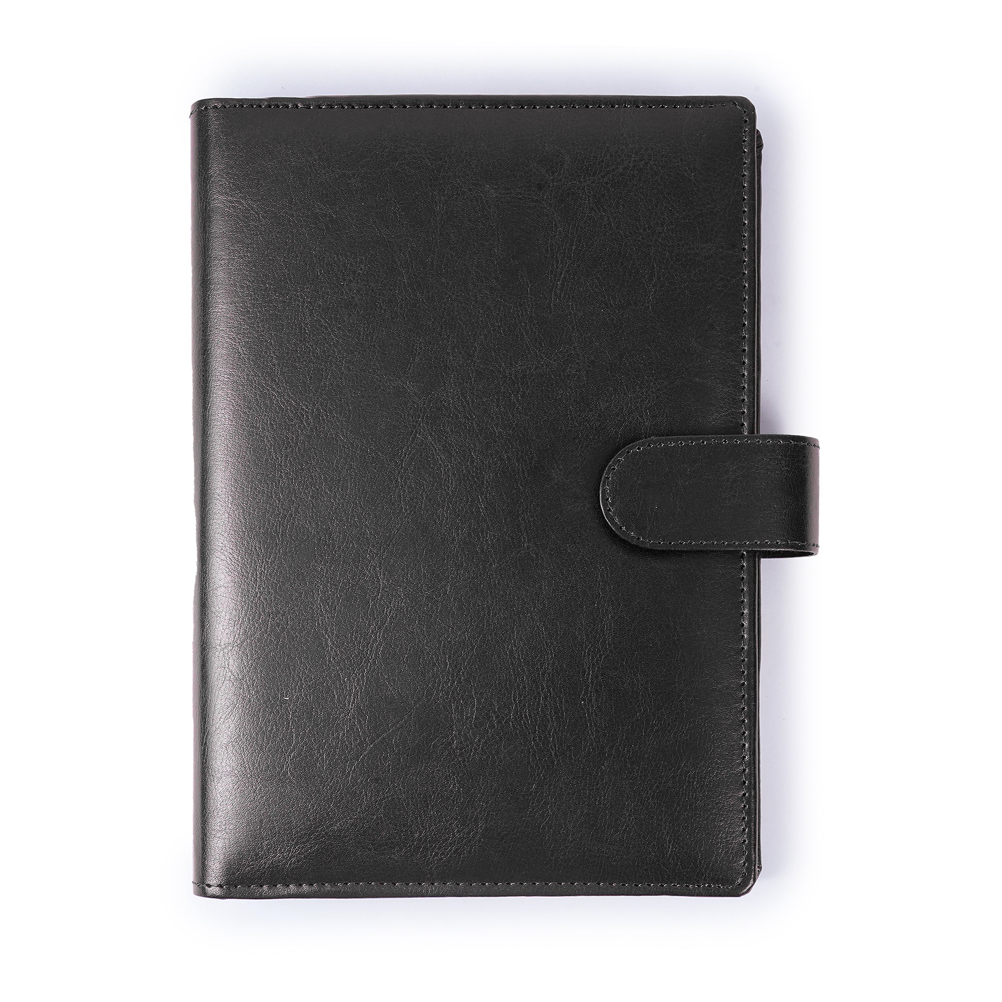 Premium Conference Folder | Professional Document Organizer with Handle – Black & Brown