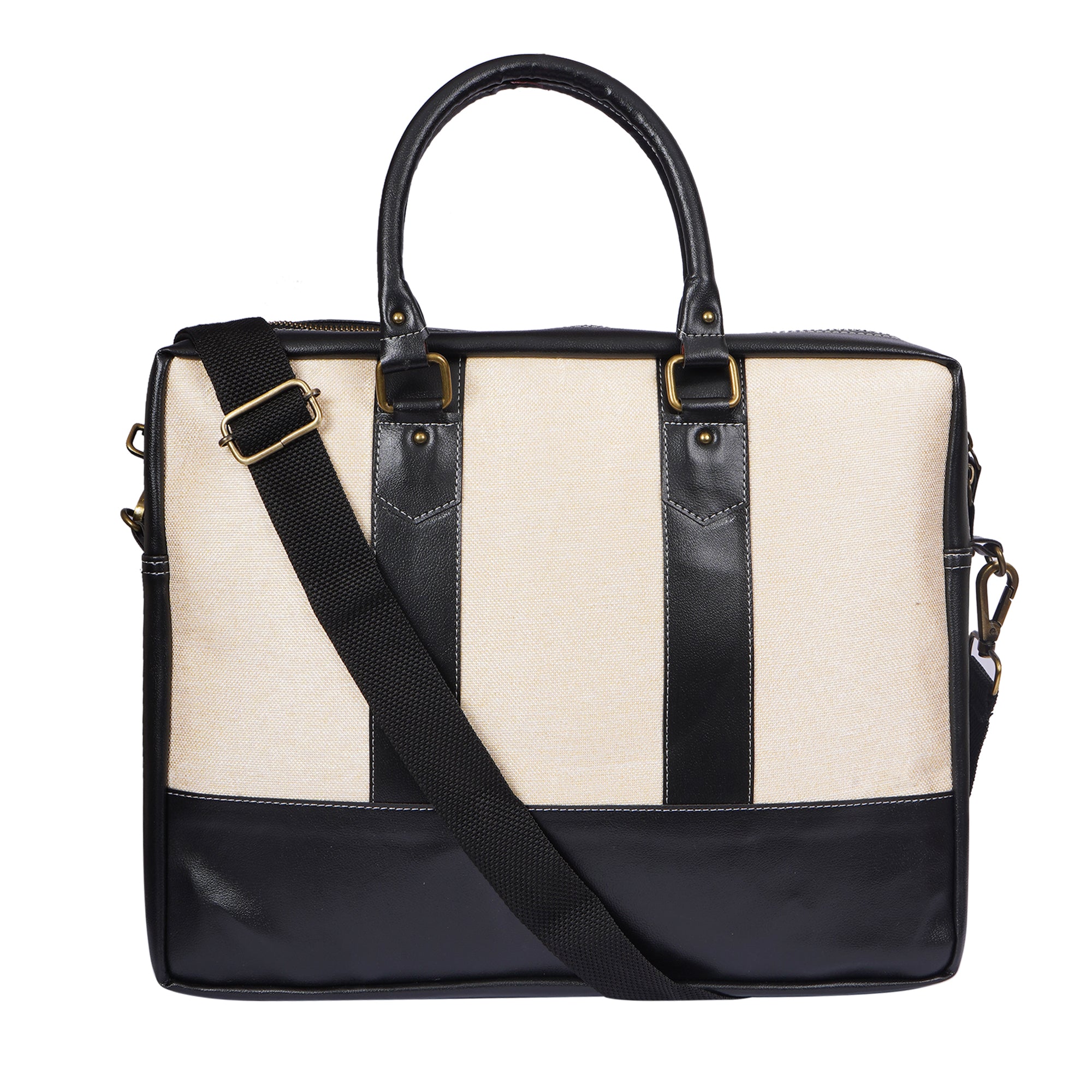 Premium Laptop Briefcase & Office Bag for Men & Women | Stylish Laptop Sleeve with Shoulder Strap & Multiple Compartments