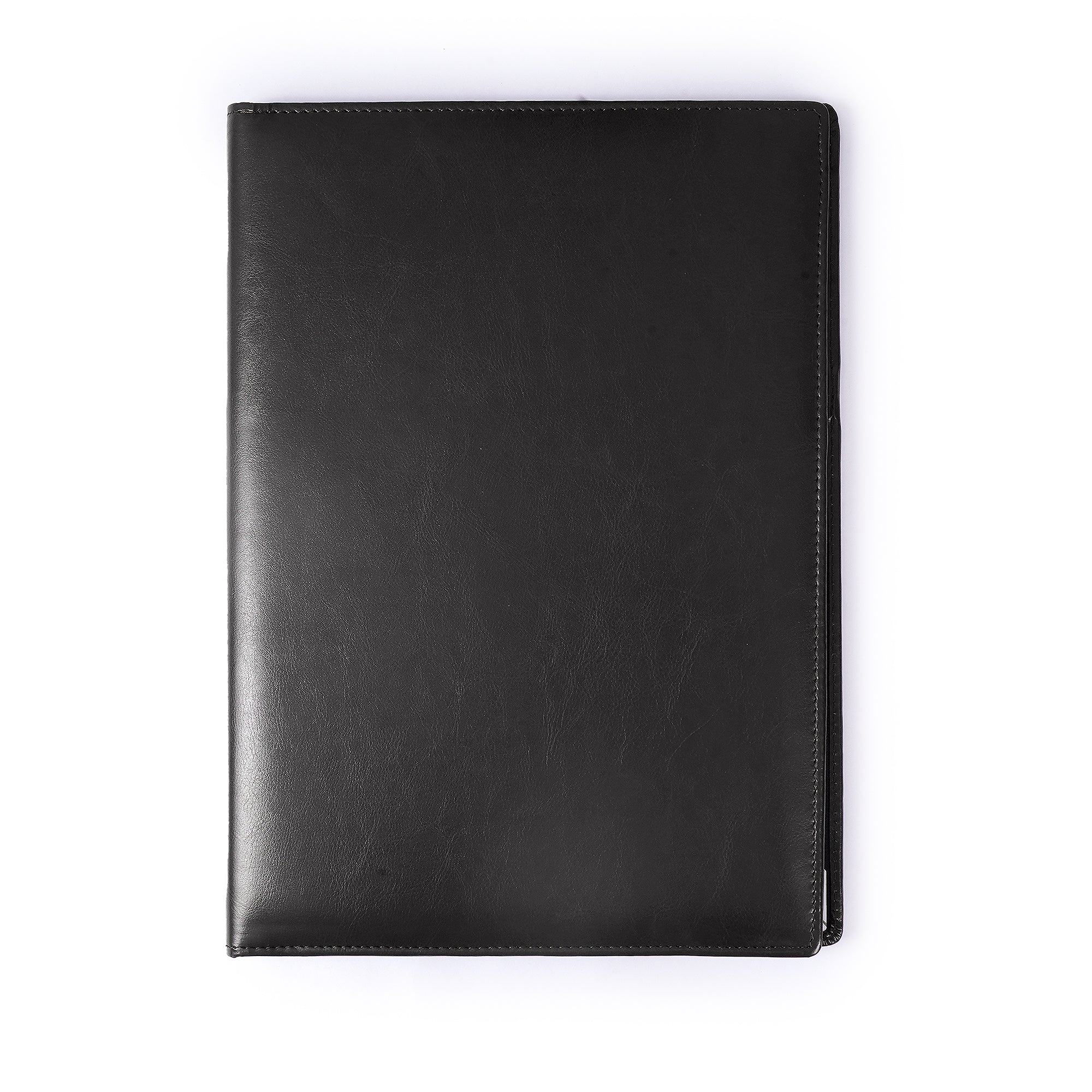 Premium Conference Folder – Black & Tan Dupe | Professional Document Organizer for Office, Meetings & Presentations