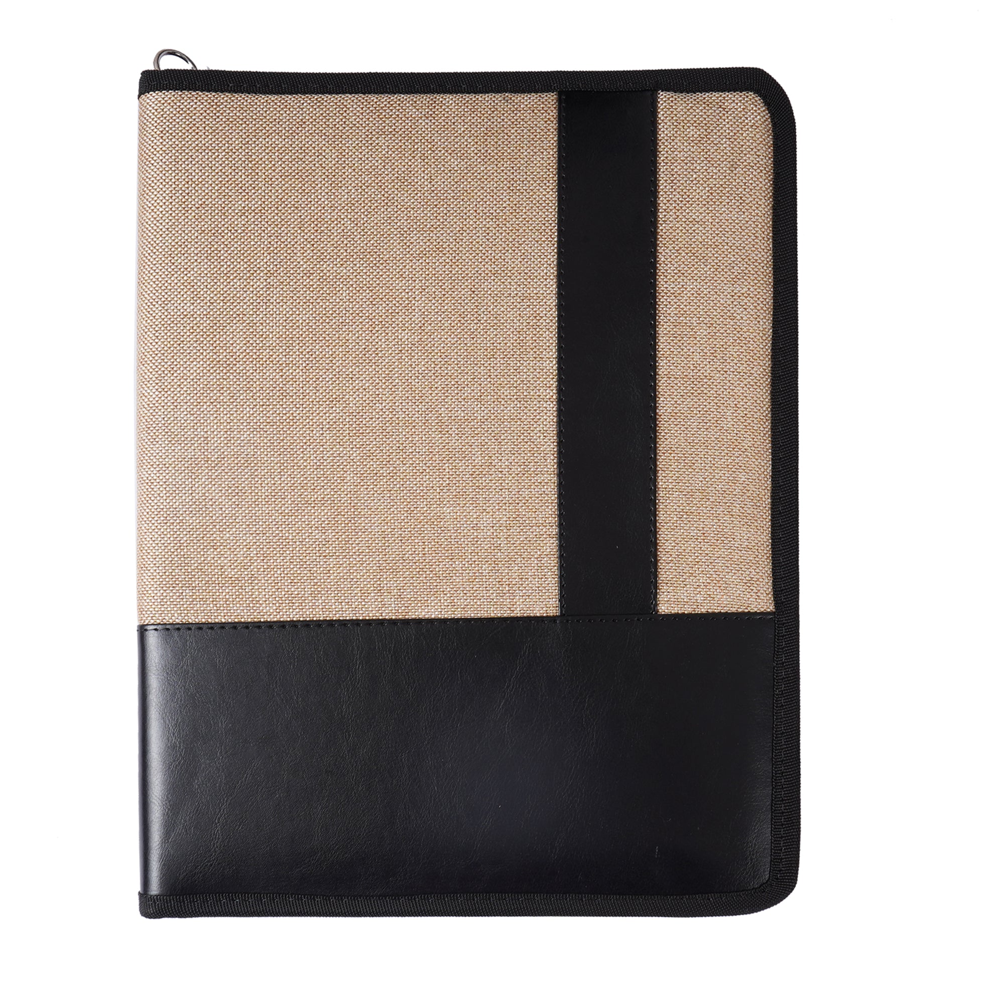 Premium Conference Folder for Office Meetings & Documents | Jute Finish | Professional File Organizer