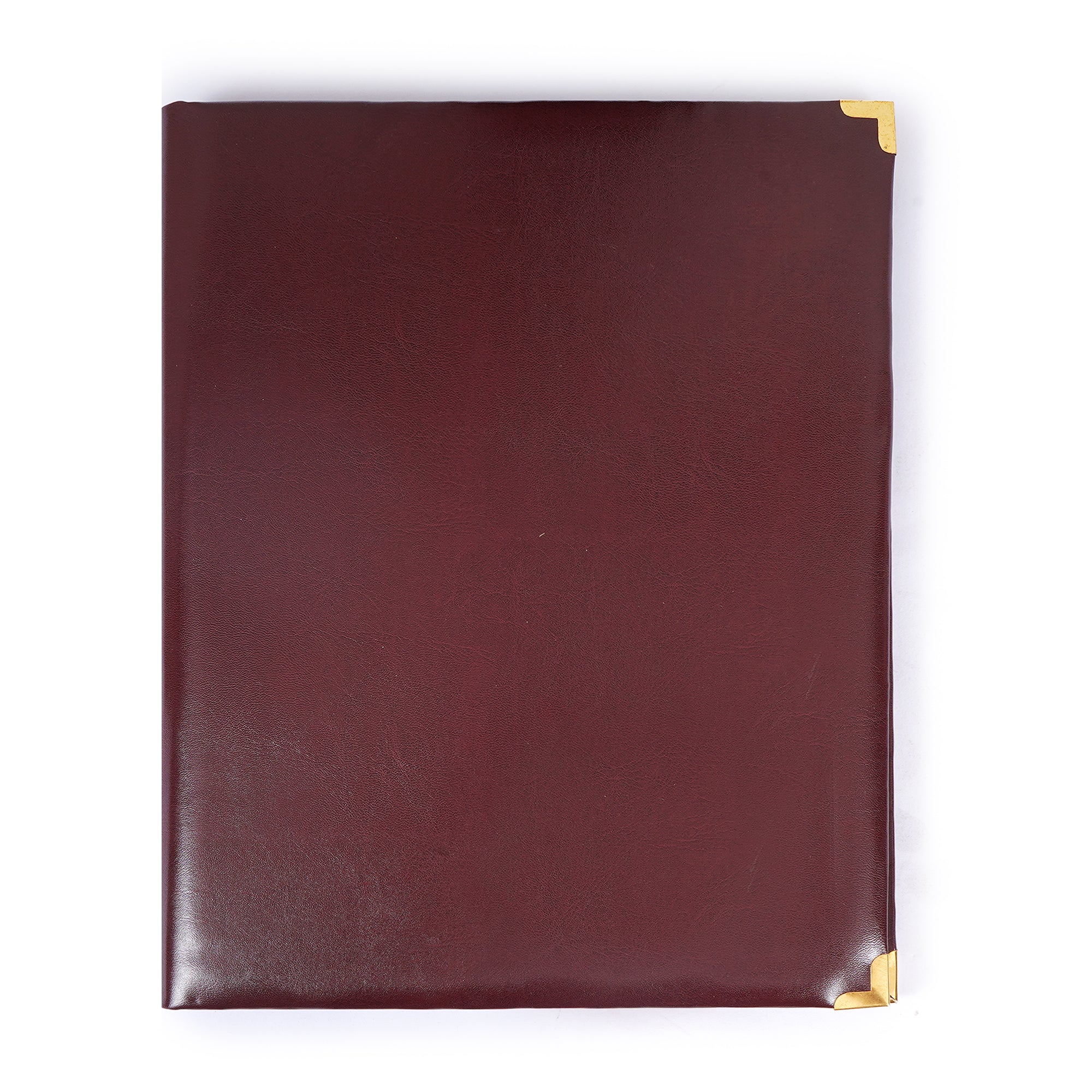 Premium Conference Folder | Stylish Professional Document Organizer – Black & Brown