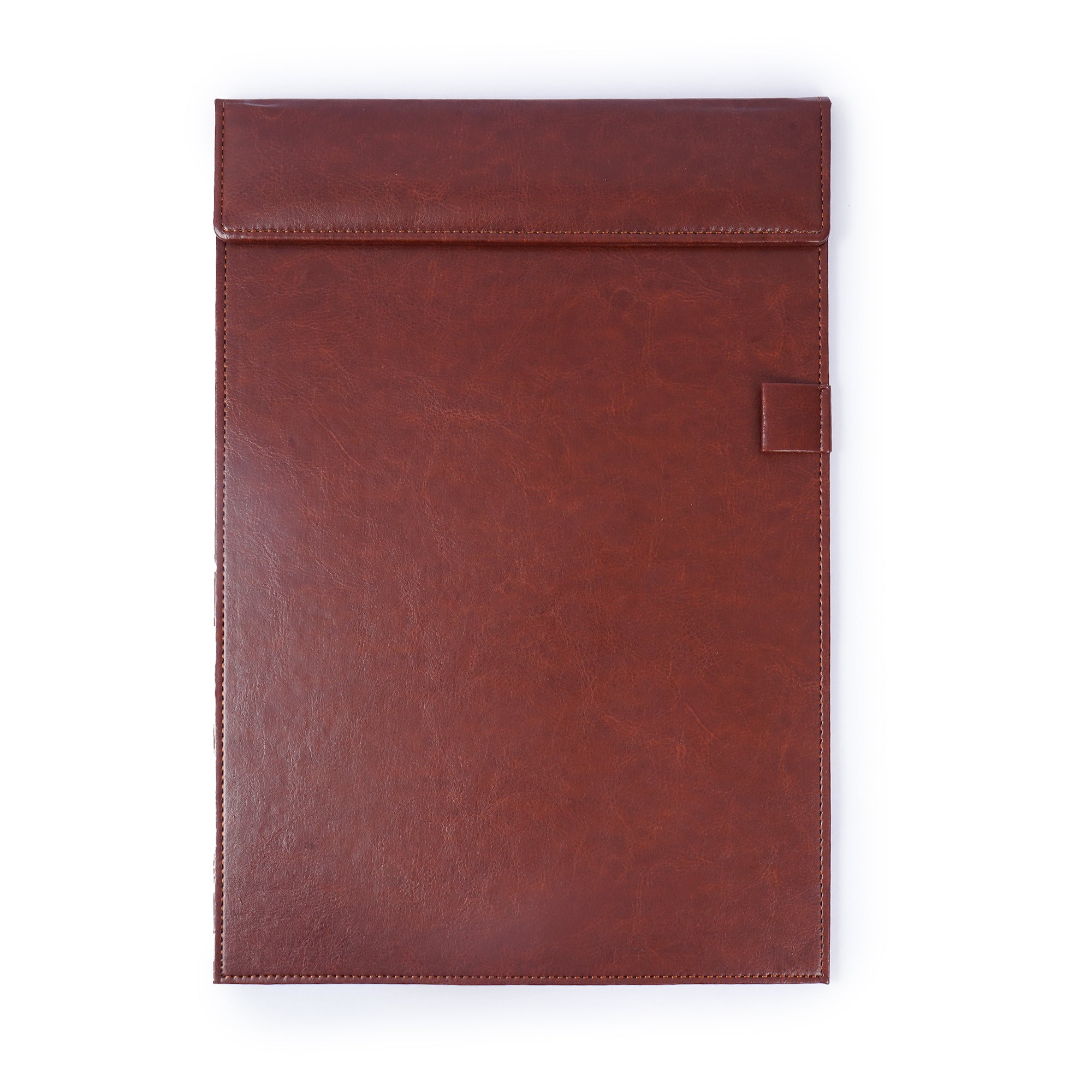Premium Conference Folder | Executive Document Organizer for Office, Meetings & Presentations – Black & Brown