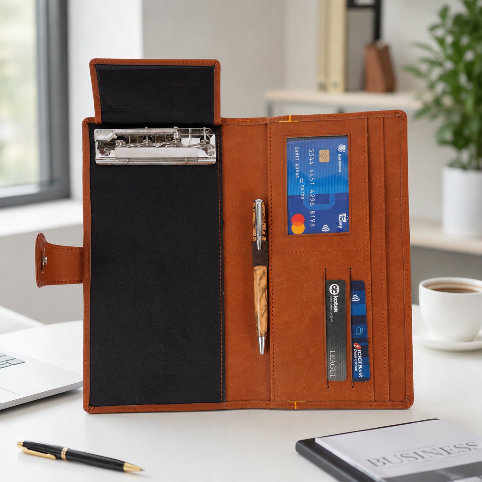 Premium Passport Cover | Elegant Travel Document Organizer
