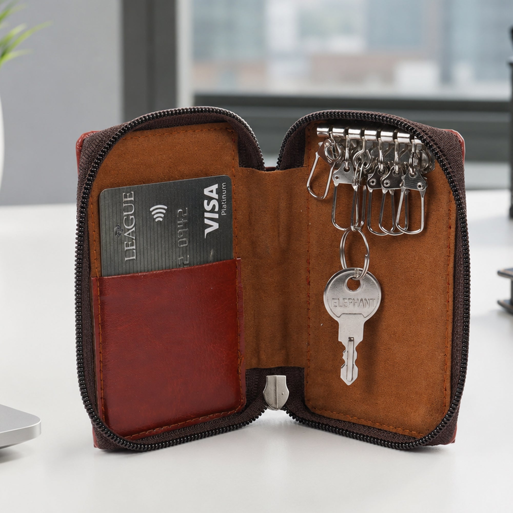 Travel Passport Holder | Elegant Document Organizer for Men & Women