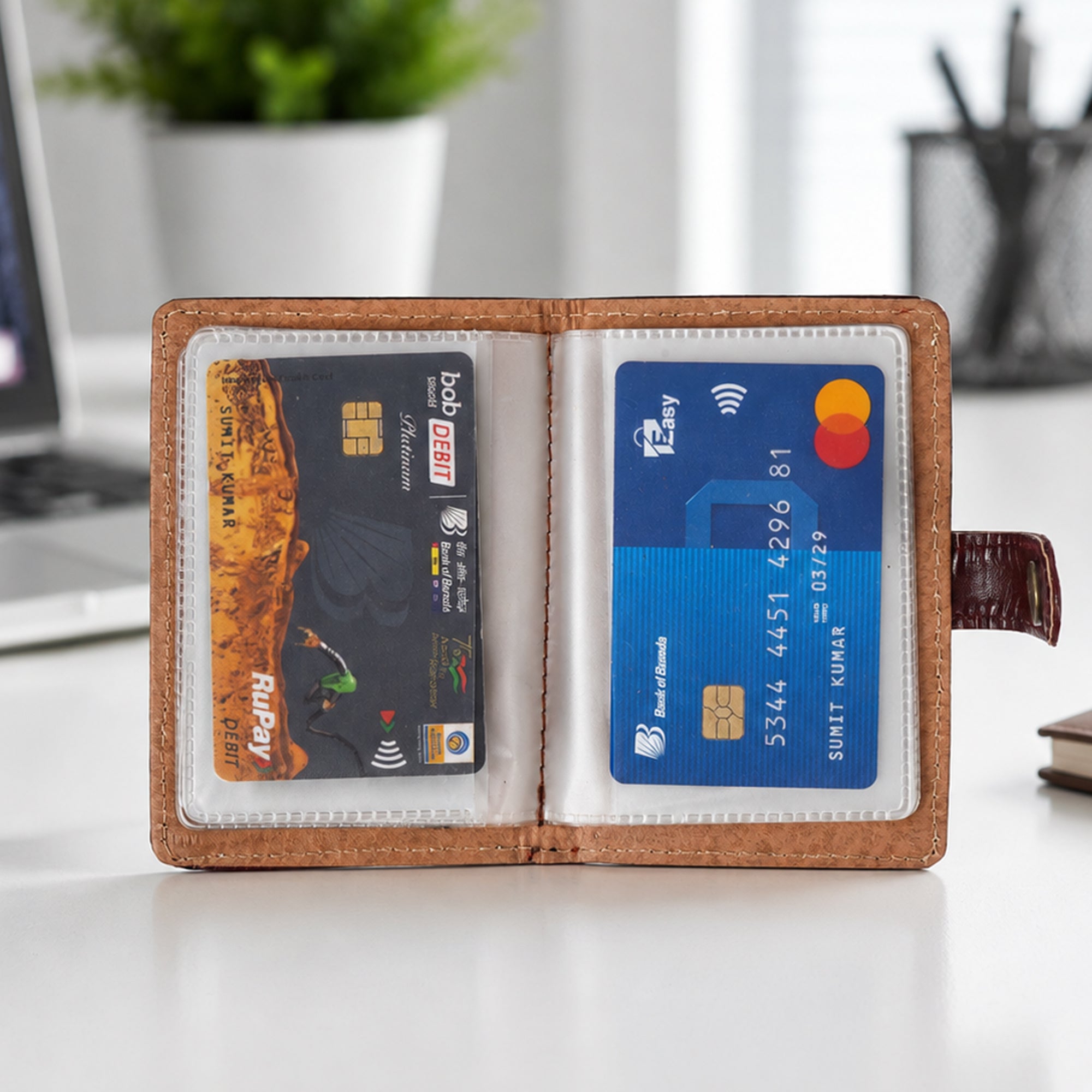 Business Card Wallet | Premium Professional Organizer for Visiting Cards