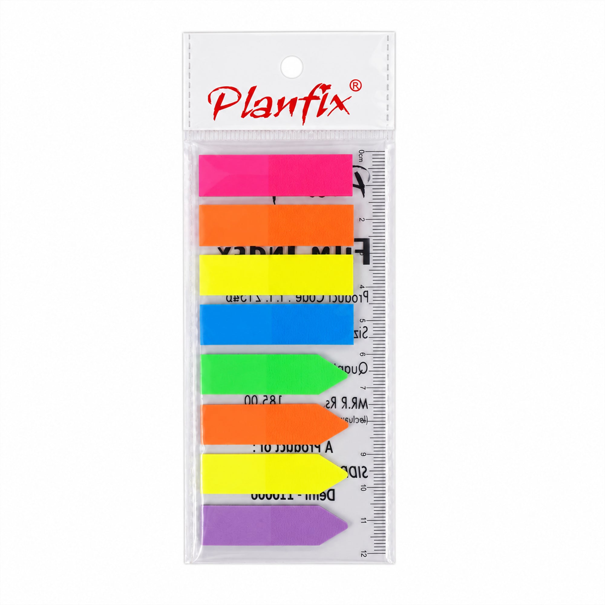 Planfix Arrow Sticky Page Flags – Bright Assorted Colours
