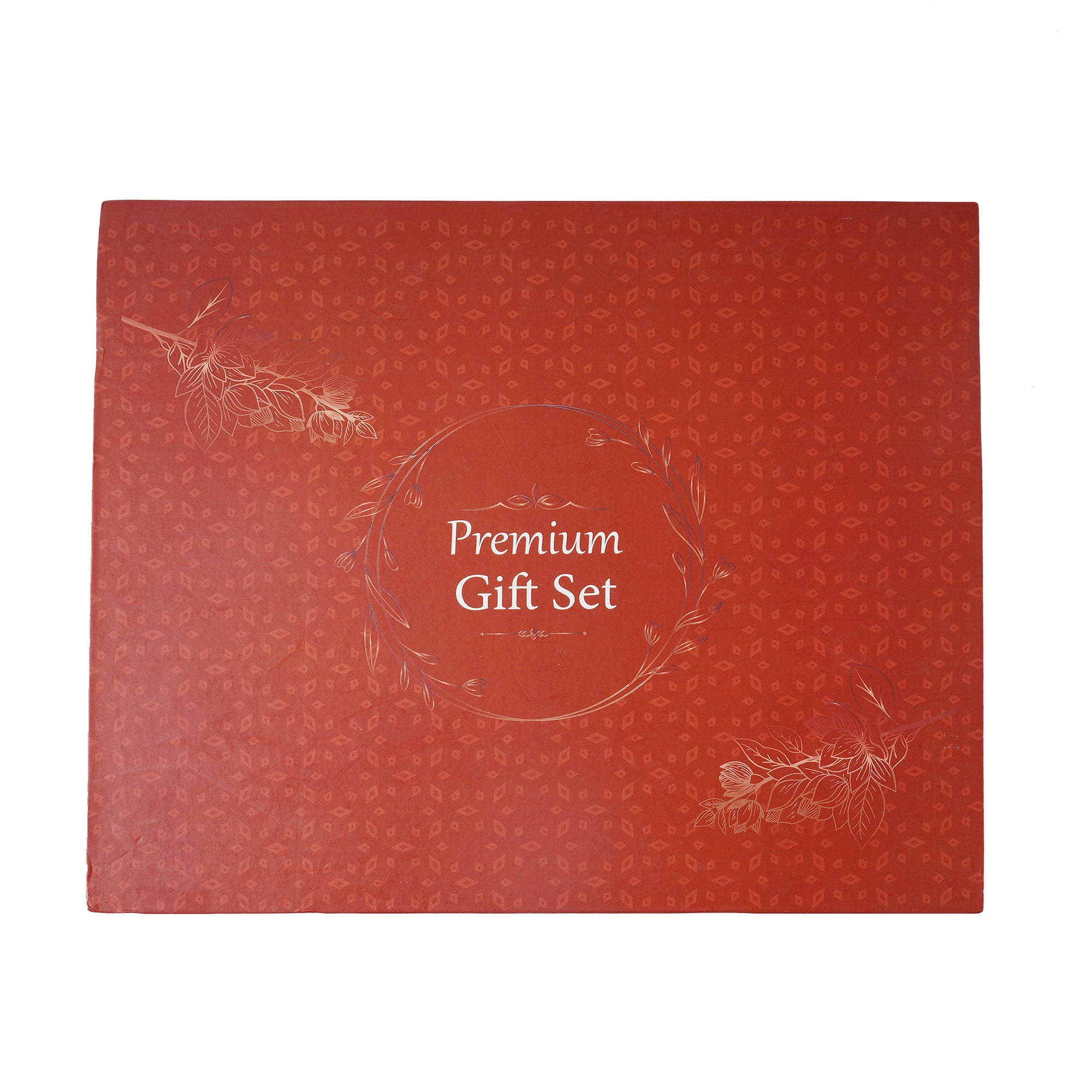 Premium Leather Diary Gift Set with Card Holder, Pen & Keychain | Executive Corporate Gift Box