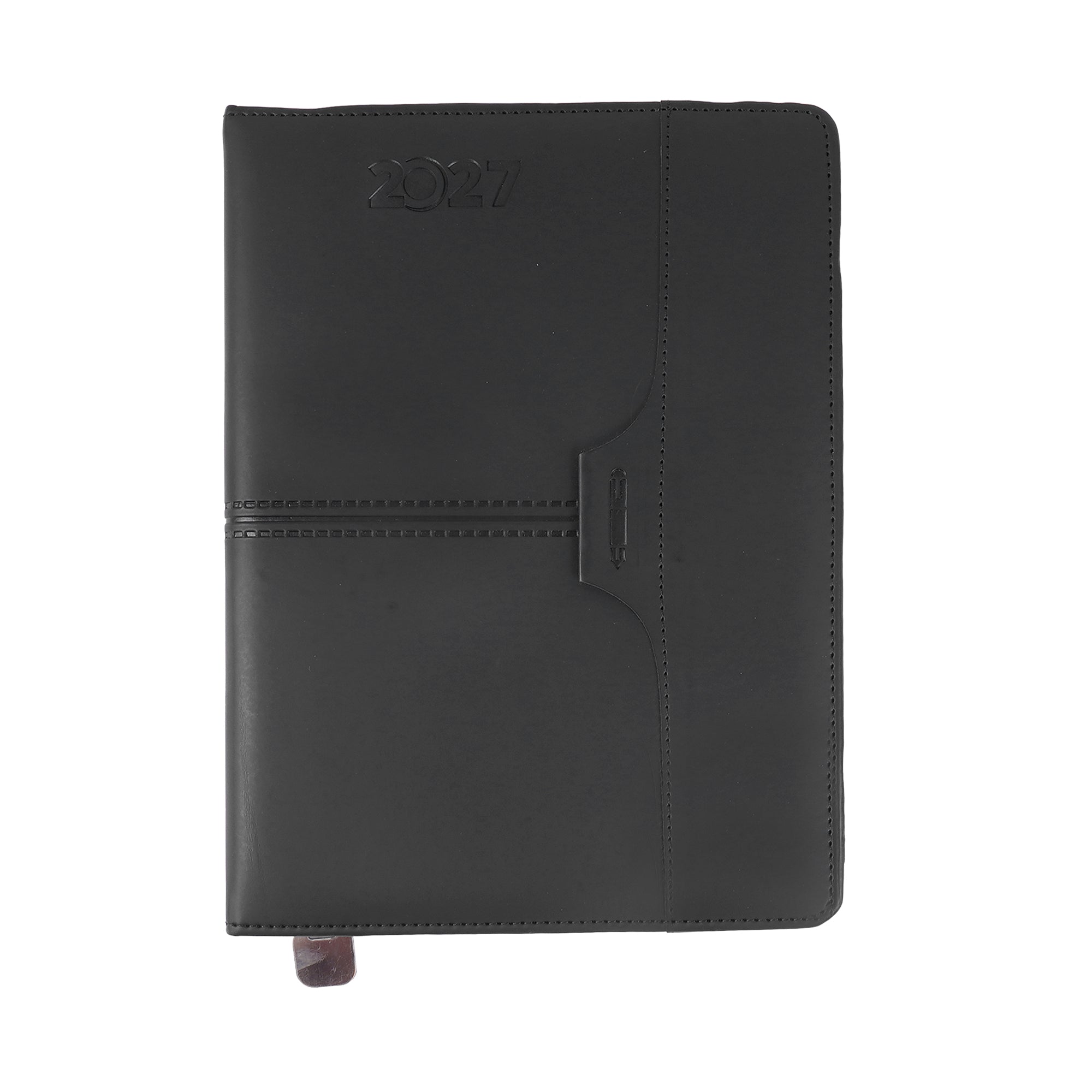 Premium 2027 Executive Diary with Daily Planning Pages & Month-Wise Tabs