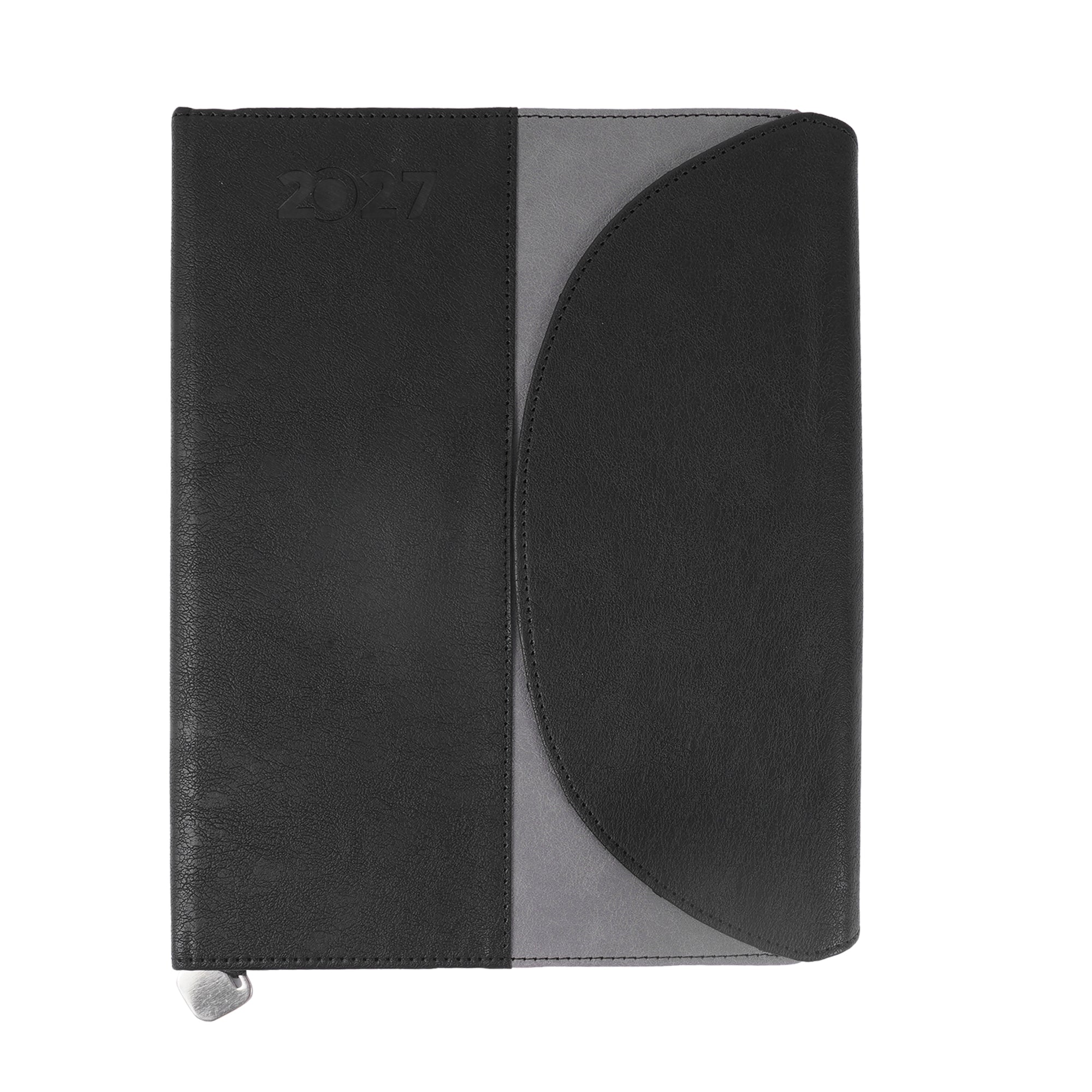 Premium 2027 Professional Diary with Curved Flap Design & Monthly Planning Pages