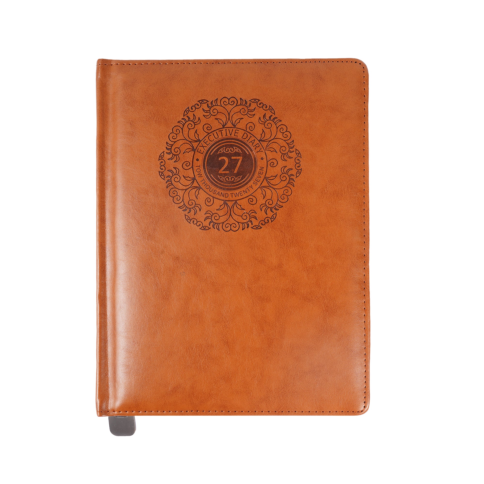 Premium 2027 Executive Diary with Monthly Calendar & Quality Ruled Paper