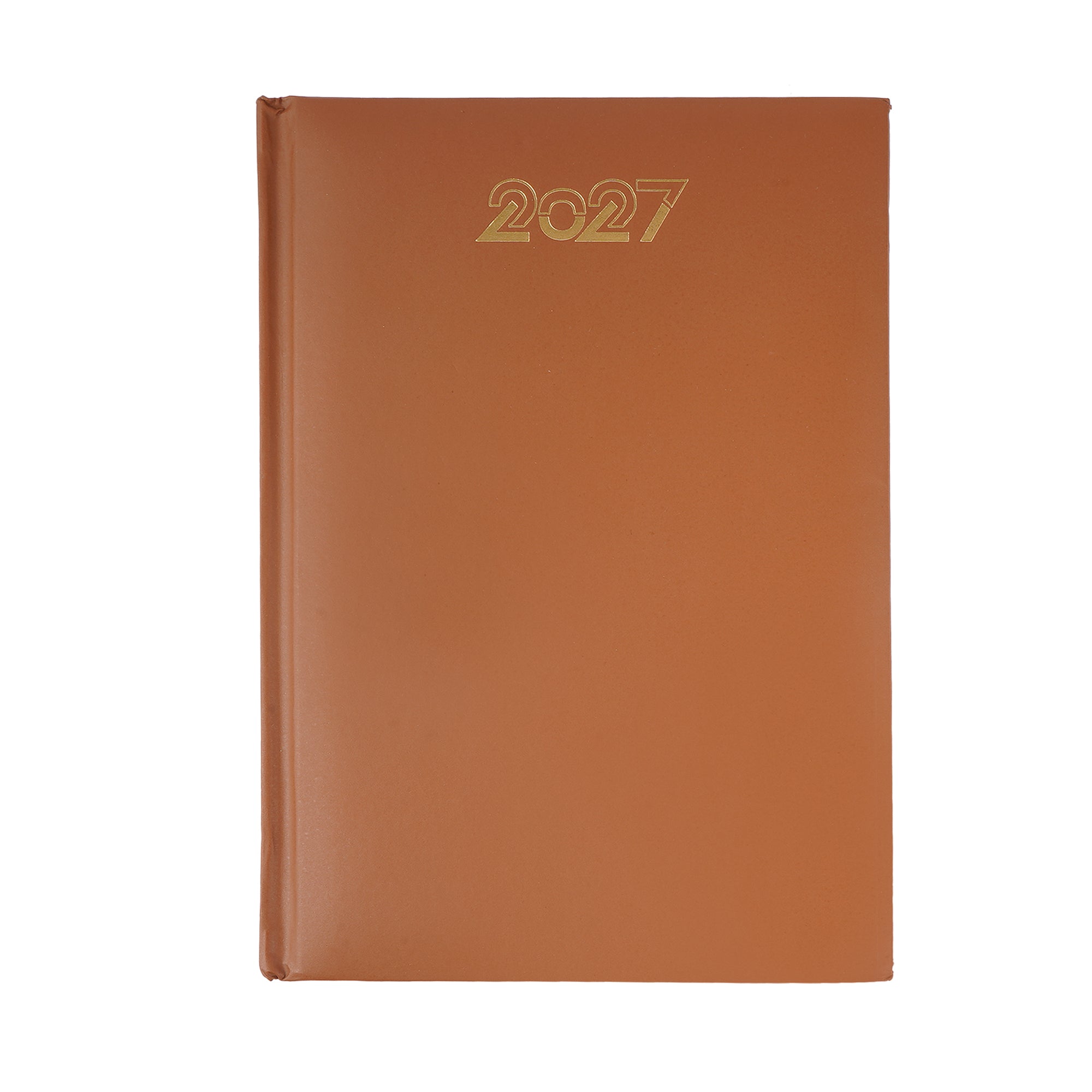 Premium 2027 Hardbound Diary with Monthly Calendar Layout & Satin Ribbon Bookmark