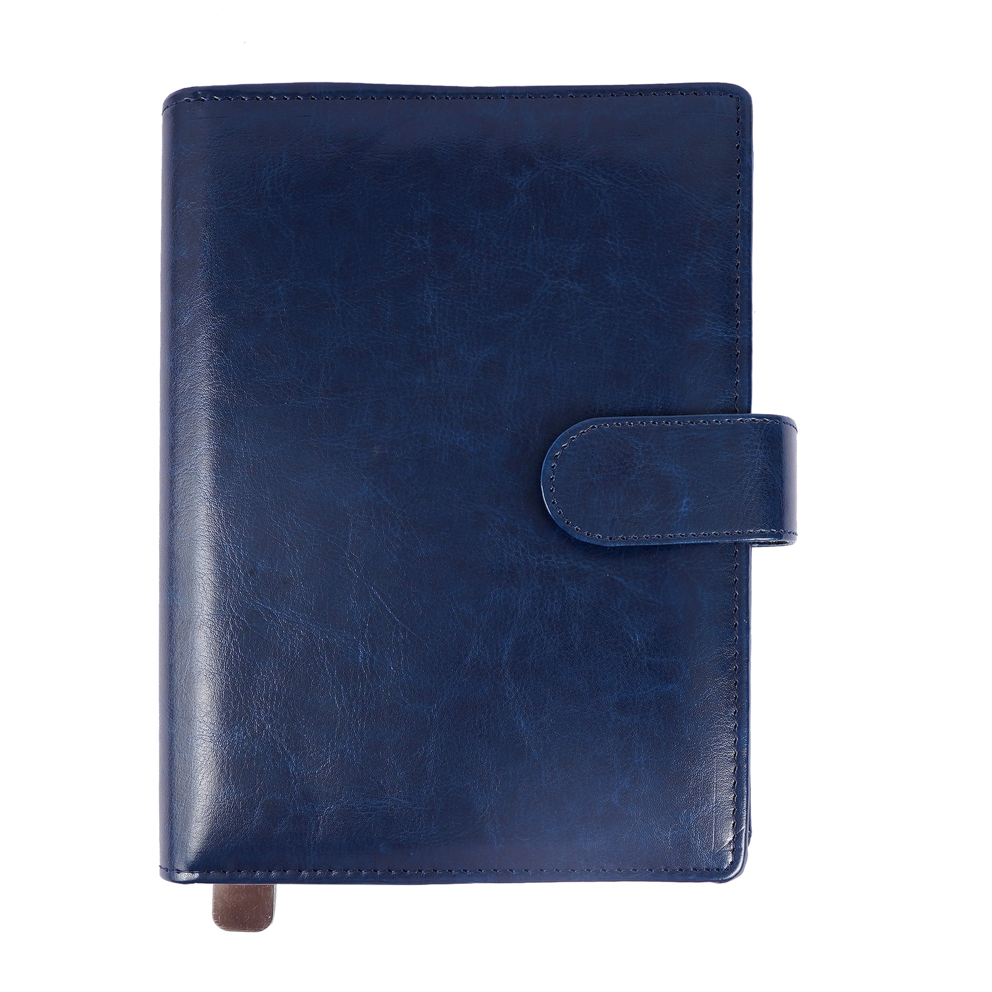Premium 2027 Leatherette Business Organizer with Card Slots, Zipper Pocket & Sticky Notes
