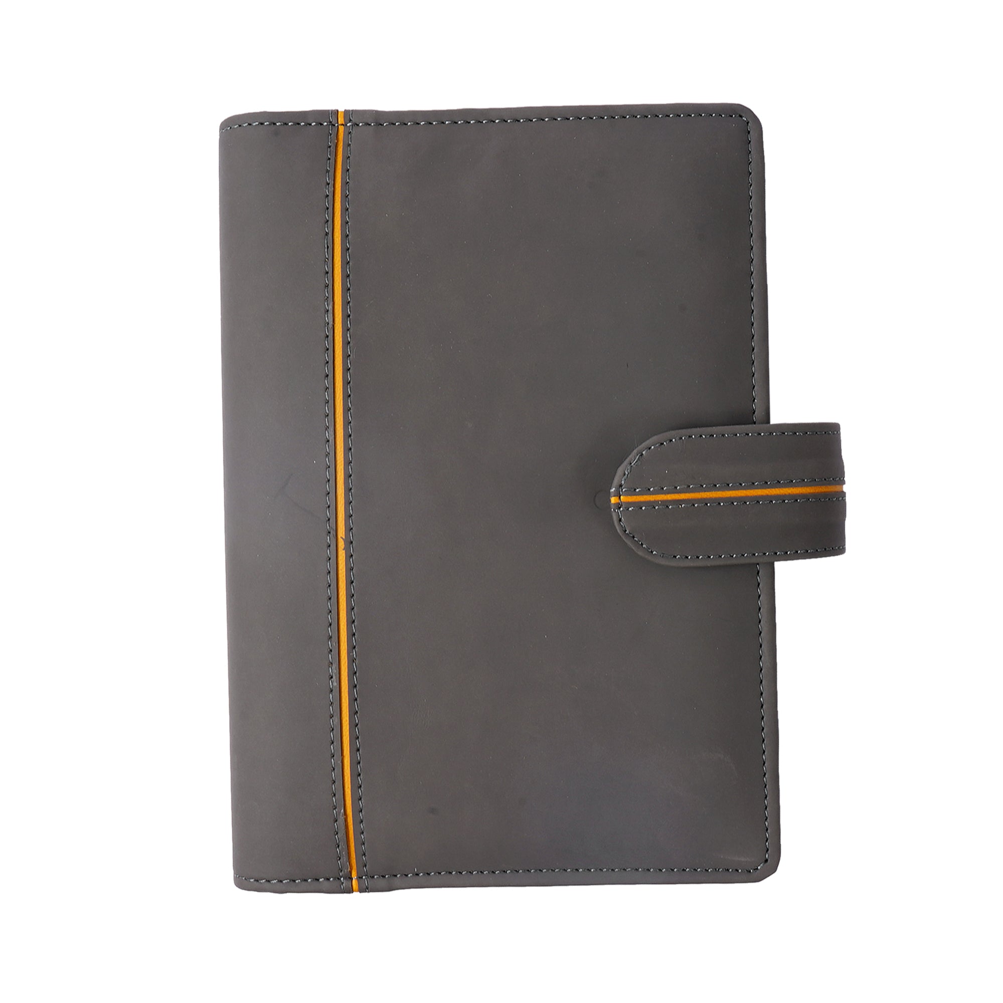 Premium Leatherette Business Organizer with 6 Ring Binder & Card Slots | Professional Office Planner