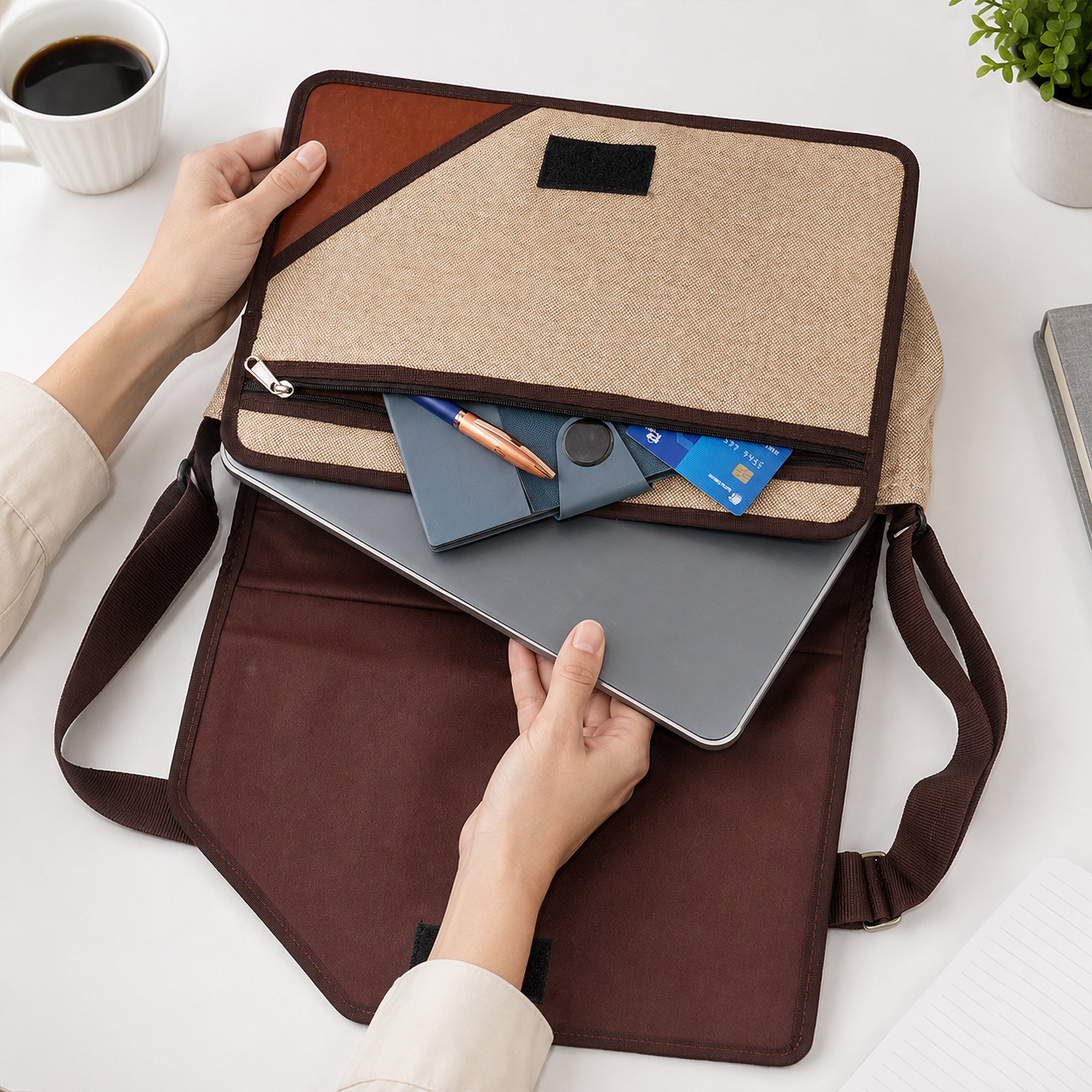 Premium Conference Folder – Dupe| Professional Document Organizer