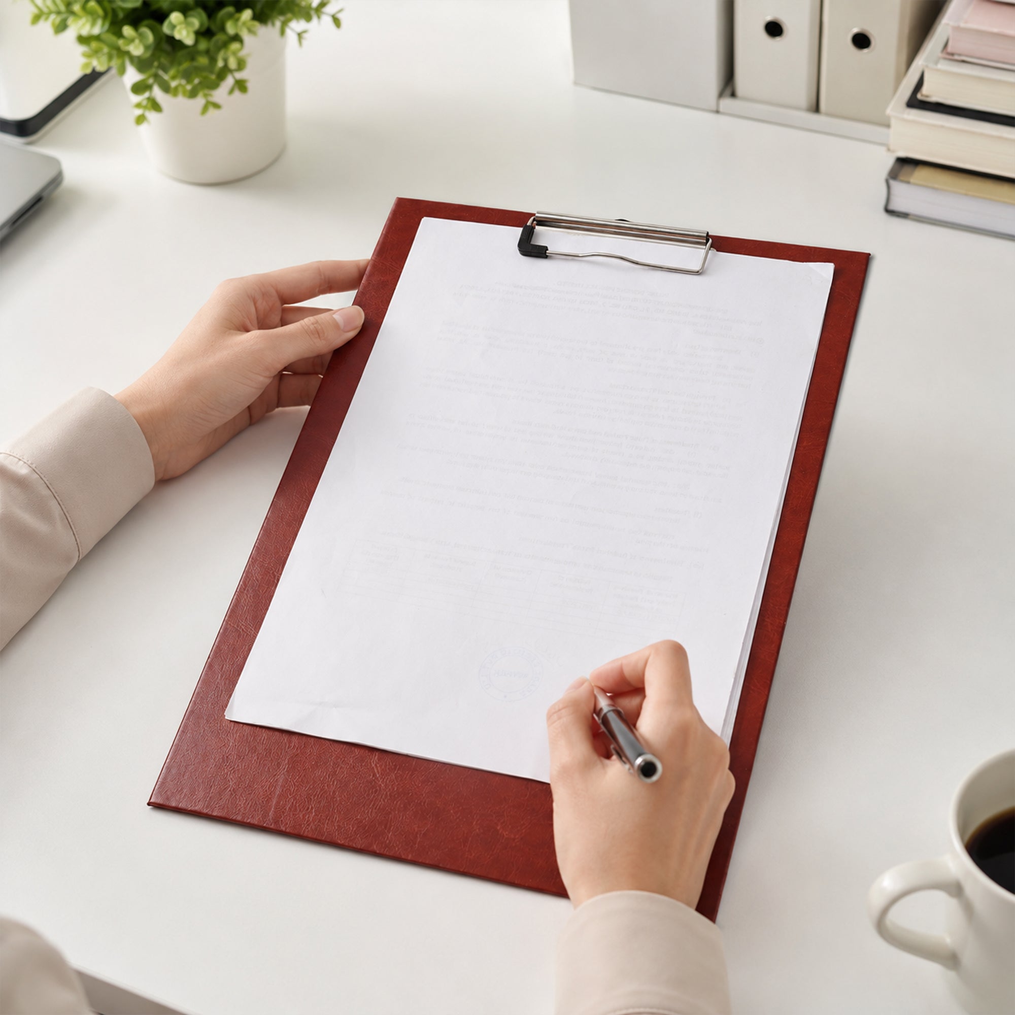 Premium Conference Folder | Stylish Executive Document Organizer for Office, Meetings & Presentations