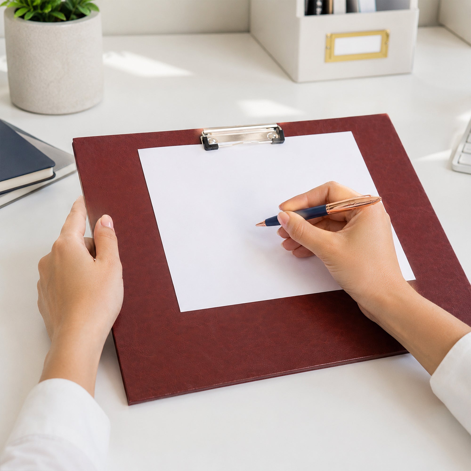 Premium Conference Folder | Executive Document Organizer for Office, Meetings & Presentations
