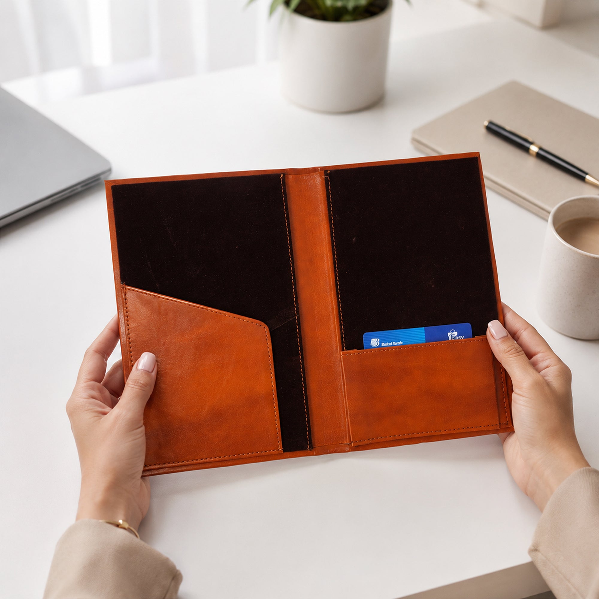 Premium Conference Folder | Professional Document Organizer for Office, Business & Presentations