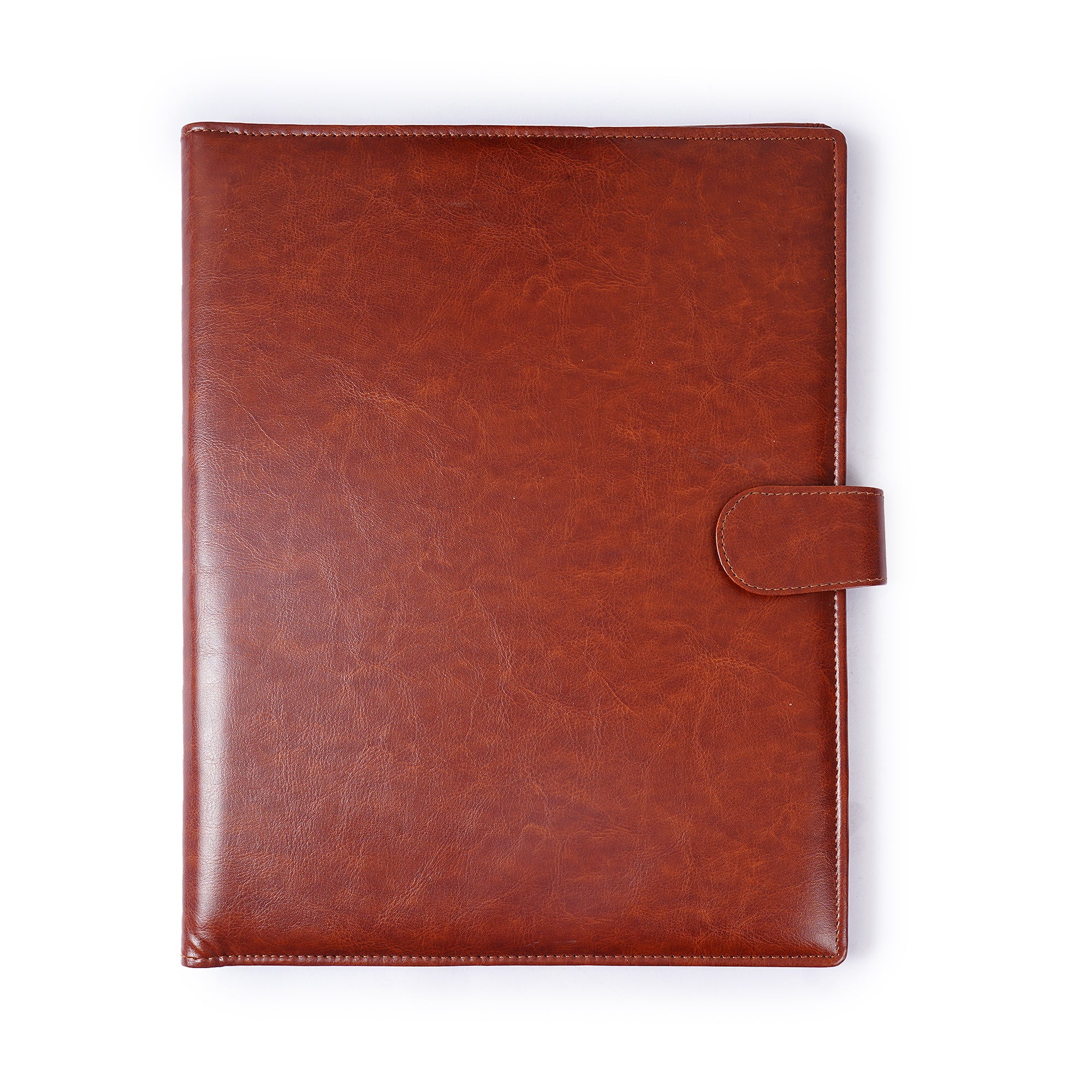 Premium Conference Folder with Handle | Professional Document Organizer – Black & Brown